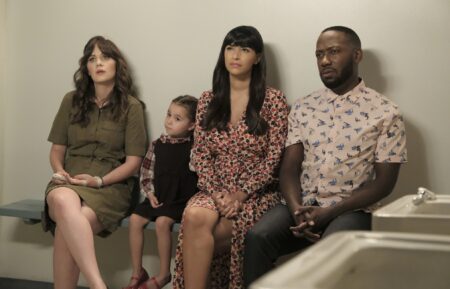 New Girl - Zooey Deschanel, Hannah Simone, and Lamorne Morris