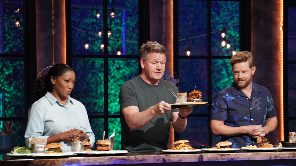 Nyesha Arrington, Gordon Ramsay, Richard Blais in Next Level Chef