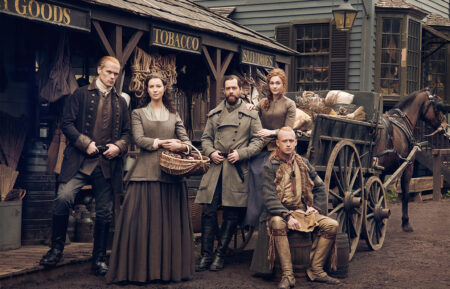 Outlander Season 6 cast Sam Heughan Caitriona Balfe