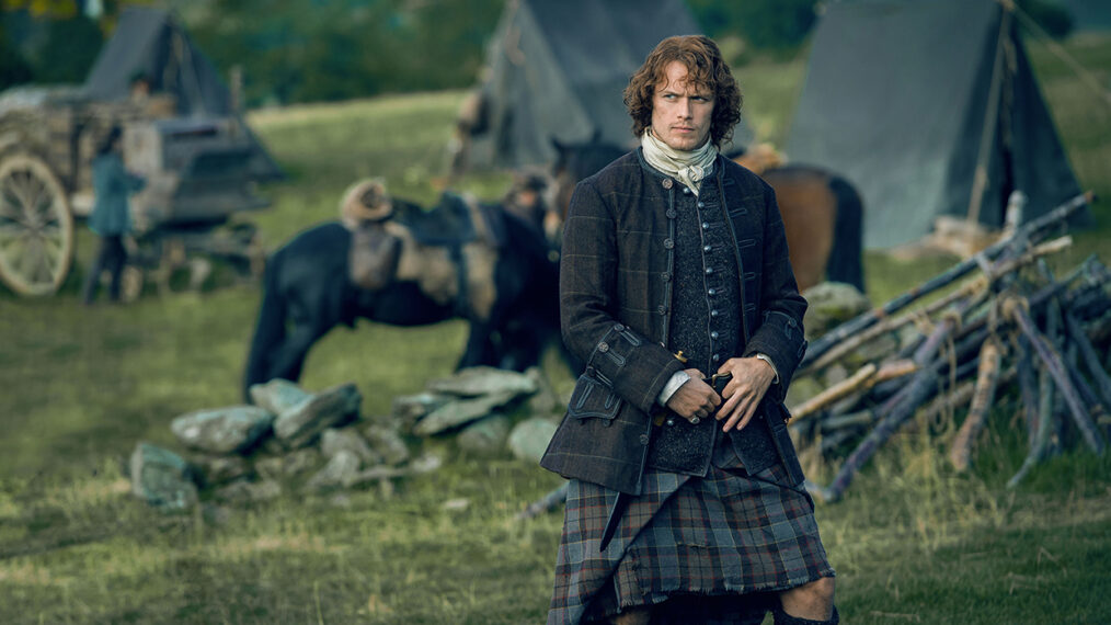 Outlander Season 2 Sam Heughan as Jamie Fraser
