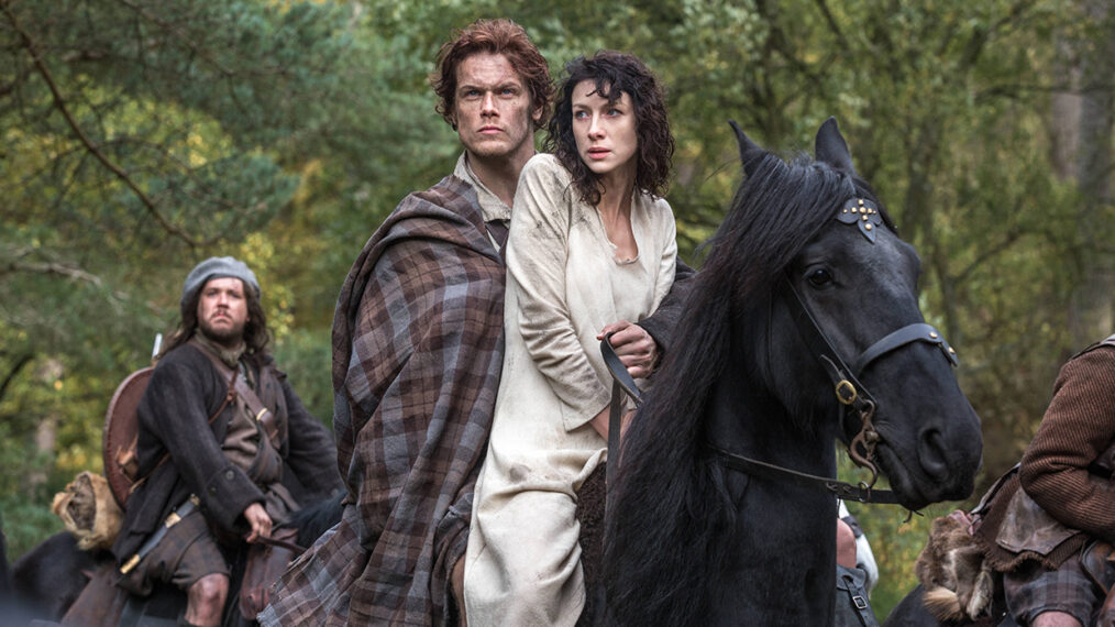 Outlander, Season 1 - Sam Heughan & Caitriona Balfe