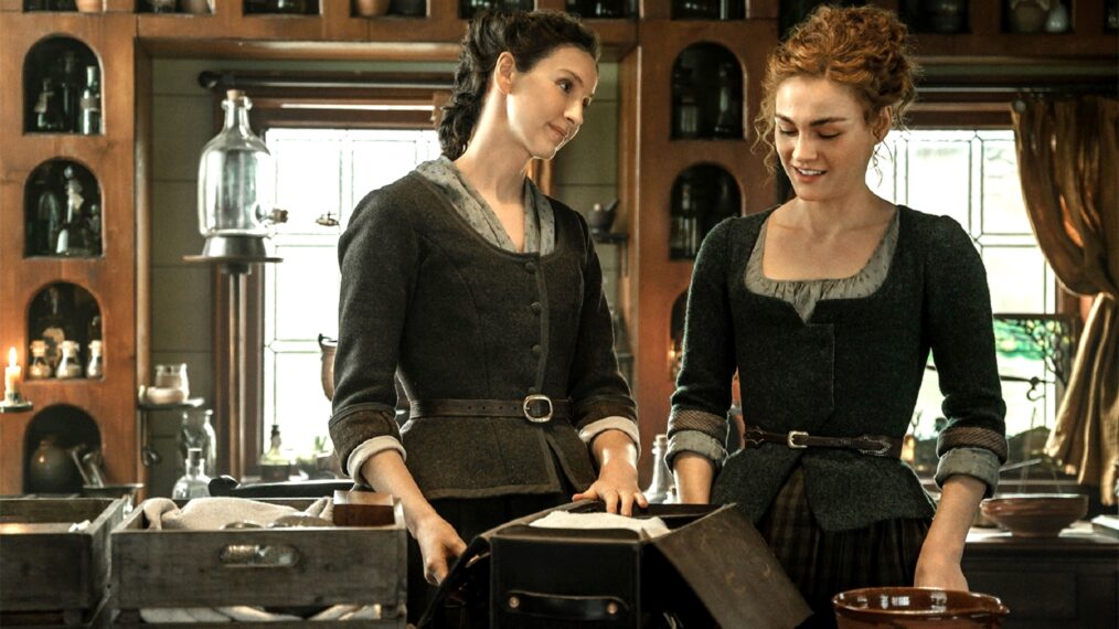 Outlander Season 6 Caitriona Balfe Sophie Skelton