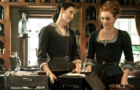 Outlander Season 6 Caitriona Balfe Sophie Skelton