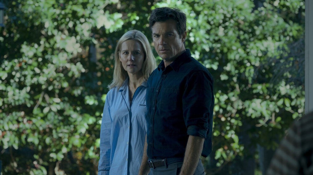 Laura Linney as Wendy Byrde, Jason Bateman as Martin 'Marty' Byrde in Ozark