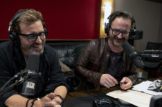 Rob Benedict and Richard Speight Jr. podcasting