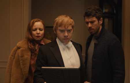 Lauren Ambrose, Rupert Grint, Toby Kebbell in Servant