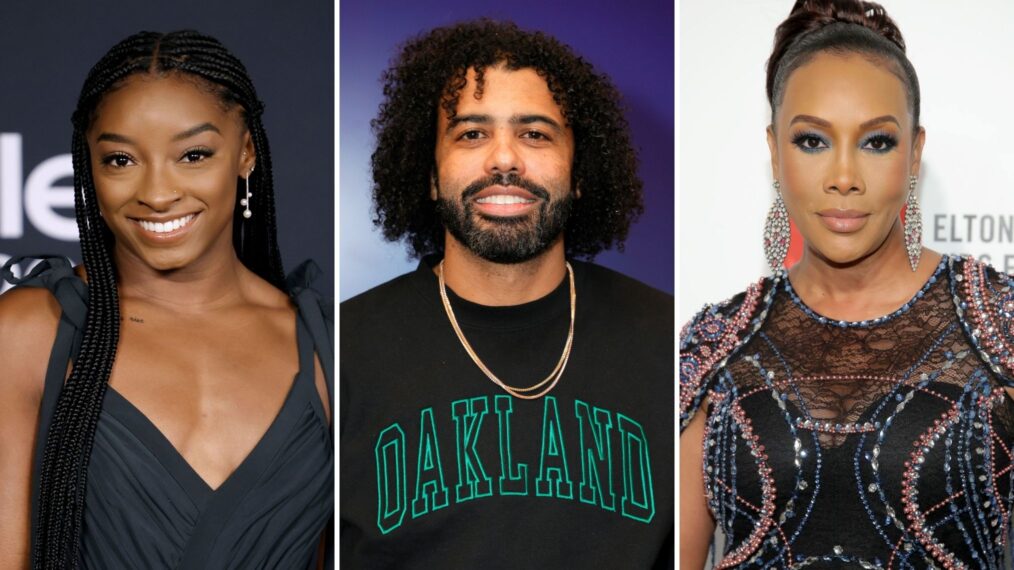 Simone Biles, Daveed Diggs, and Vivica A. Fox