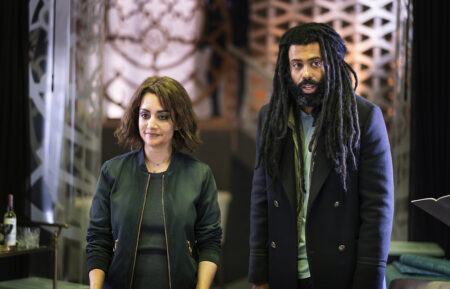 Archie Panjabi and Daveed Diggs in Snowpiercer on TNT