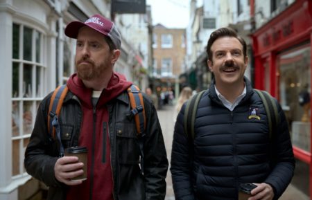 Ted Lasso Season 2 Brendan Hunt and Jason Sudeikis