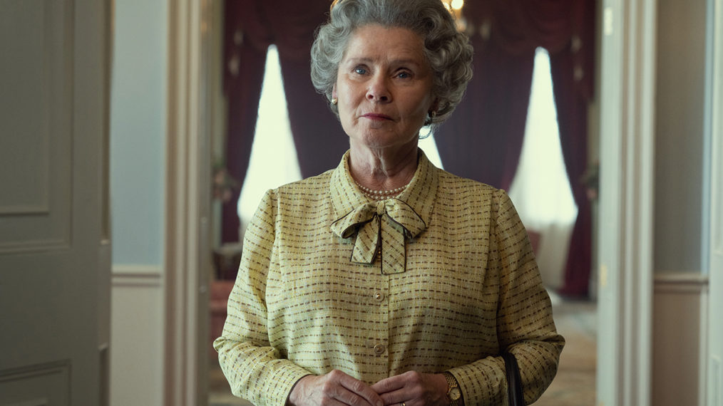 Imelda Staunton as Queen Elizabeth II in The Crown