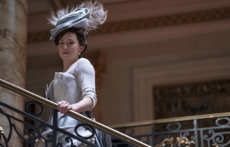 Carrie Coon as Bertha Russell in 'The Gilded Age'