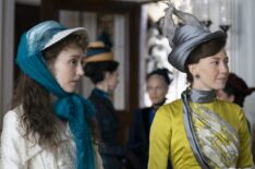 The Gilded Age - Season 1 - Taissa Farmiga and Carrie Coon