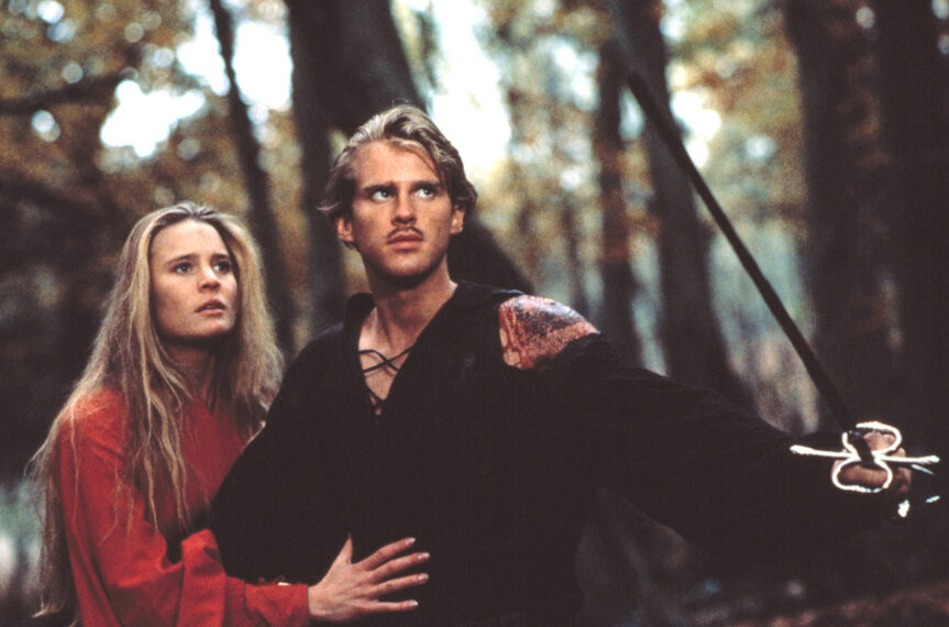 'The Princess Bride,' 1987, Robin Wright as Buttercup, Cary Elwes as Westley