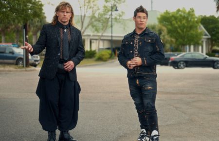 Tony Cavalero and Adam Devine in The Righteous Gemstones Season 2