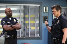 Richard T. Jones and Nathan Fillion in The Rookie - 'Fight or Flight'