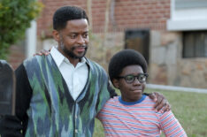 Dule Hill as Bill and Elisha Williams as Dean in The Wonder Years