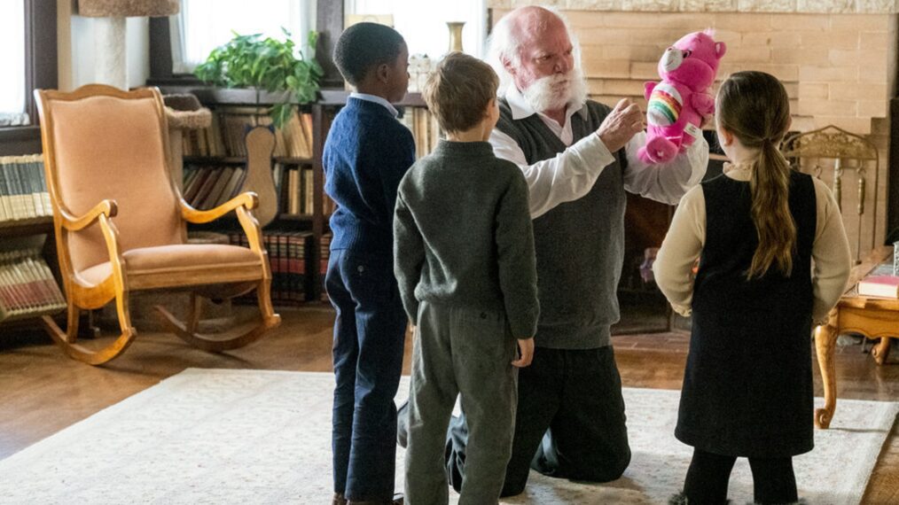 Kaz Womack as Kevin, Ca’Ron Jaden Coleman as Randall, Jim Cody Williams as Mike, sabella Rose Landau as Kate in This Is Us Season 6