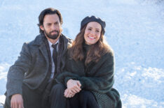 Milo Ventimiglia as Jack, Mandy Moore as Rebecca in This Is Us