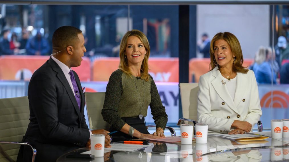 Today Show - Craig Melvin, Savannah Guthrie, and Hoda Kotb - Season 70