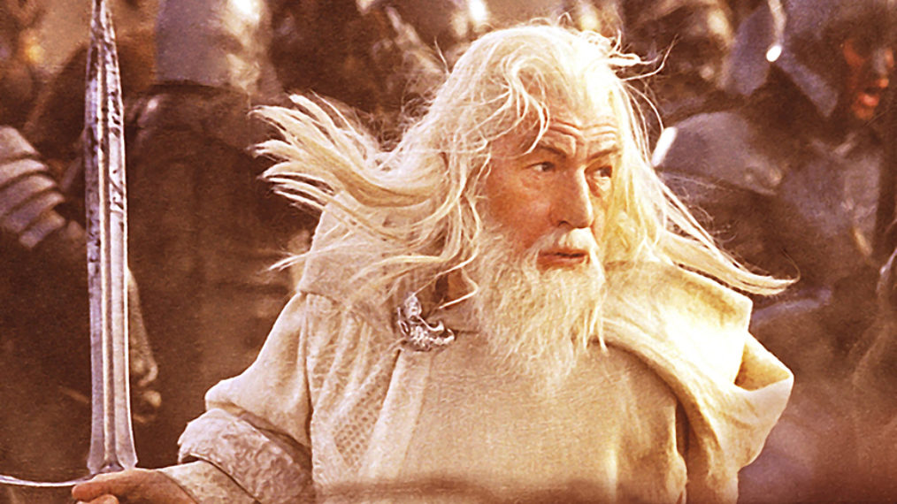 Ian McKellen in The Lord of the Rings Return of the King