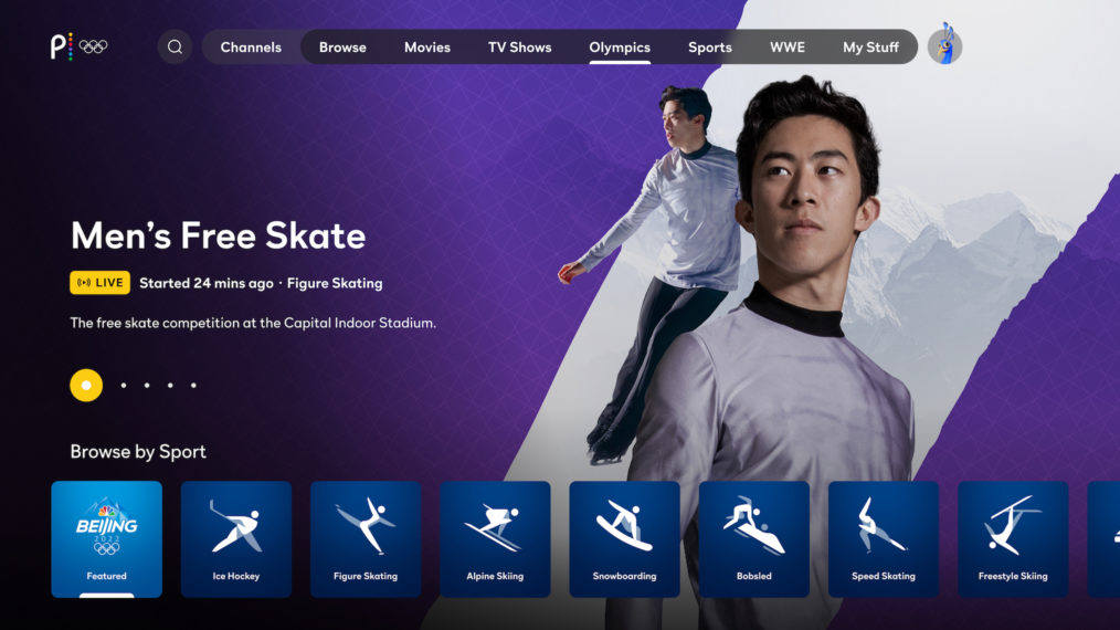 2022 Winter Olympics Peacock to Live Stream NBCUniversal Coverage