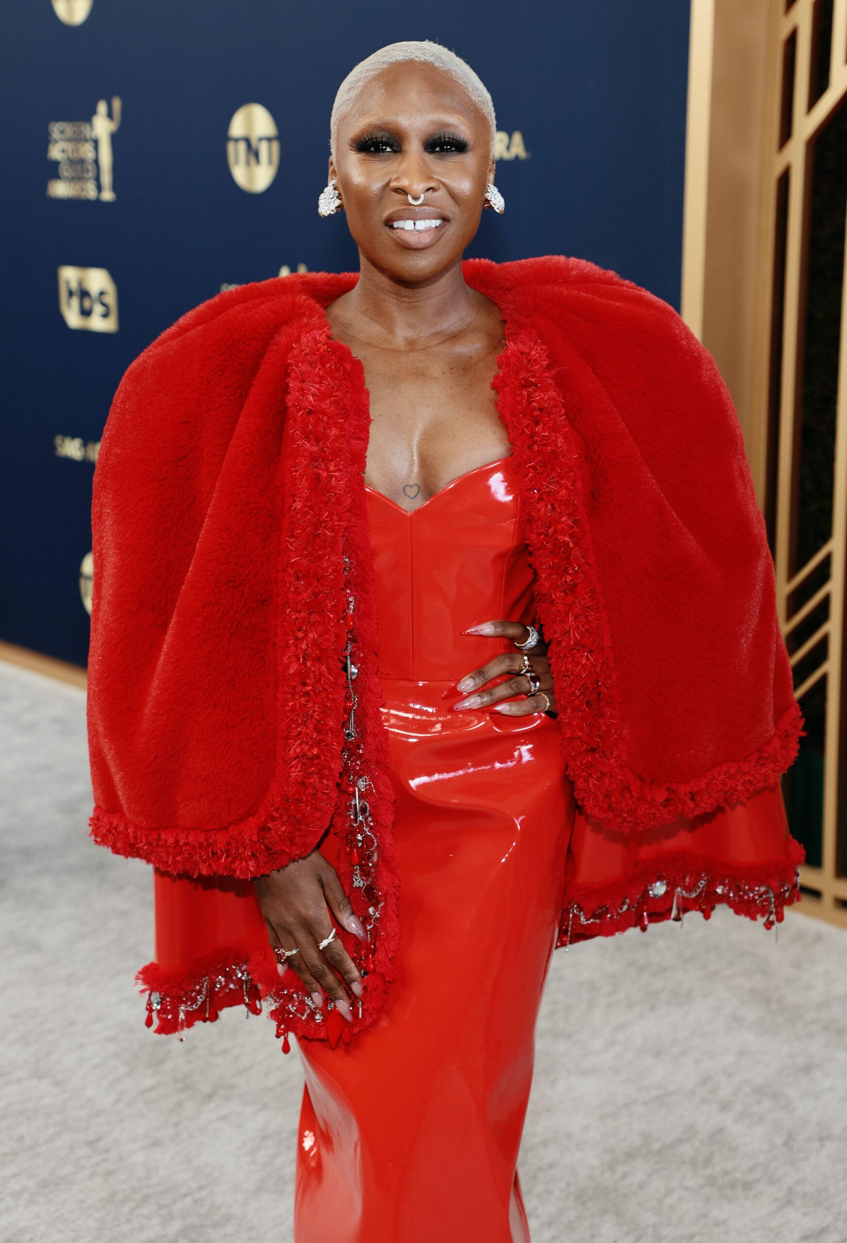 Cynthia Erivo at the 2022 SAG Awards