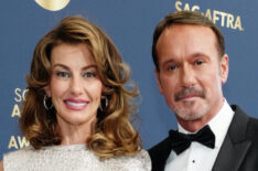 Faith Hill and Tim McGraw at the 28th Screen Actors Guild Awards