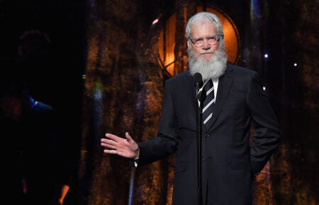 David Letterman at the 32nd Annual Rock & Roll Hall Of Fame Induction Ceremony