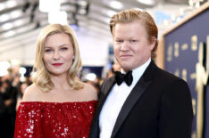 Kirsten Dunst and Jesse Plemons attend the 28th Screen Actors Guild Awards