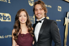 Luke Grimes and Bianca Rodrigues Grimes