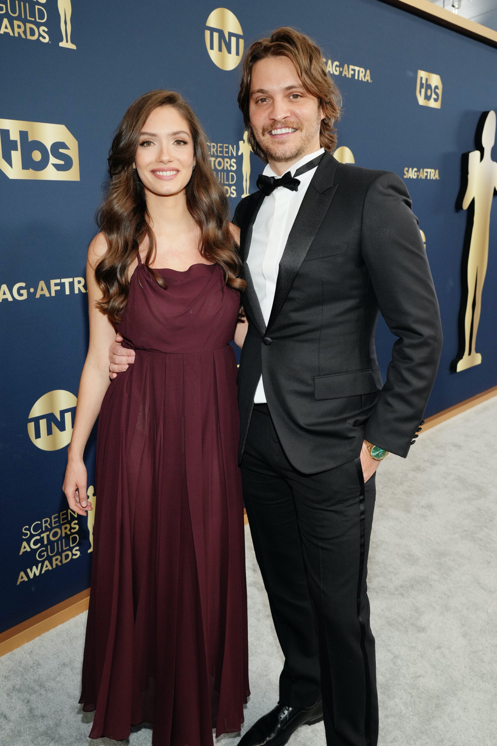 Luke Grimes and Bianca Rodrigues Grimes