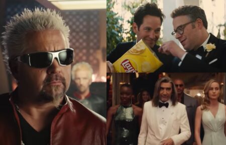 Super Bowl 2022, Must-See Commercials, Guy Fieri, Paul Rudd, Seth Rogen, Danai Gurira, Eugene Levy, Dave Bautista, Brie Larson