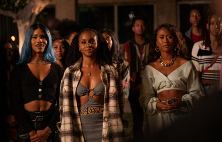 Rhoyle Ivy King, Geffri Maya, and Netta Walker in All American: Homecoming