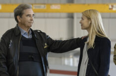 Beau Bridges and Claire Danes in Homeland on Showtime