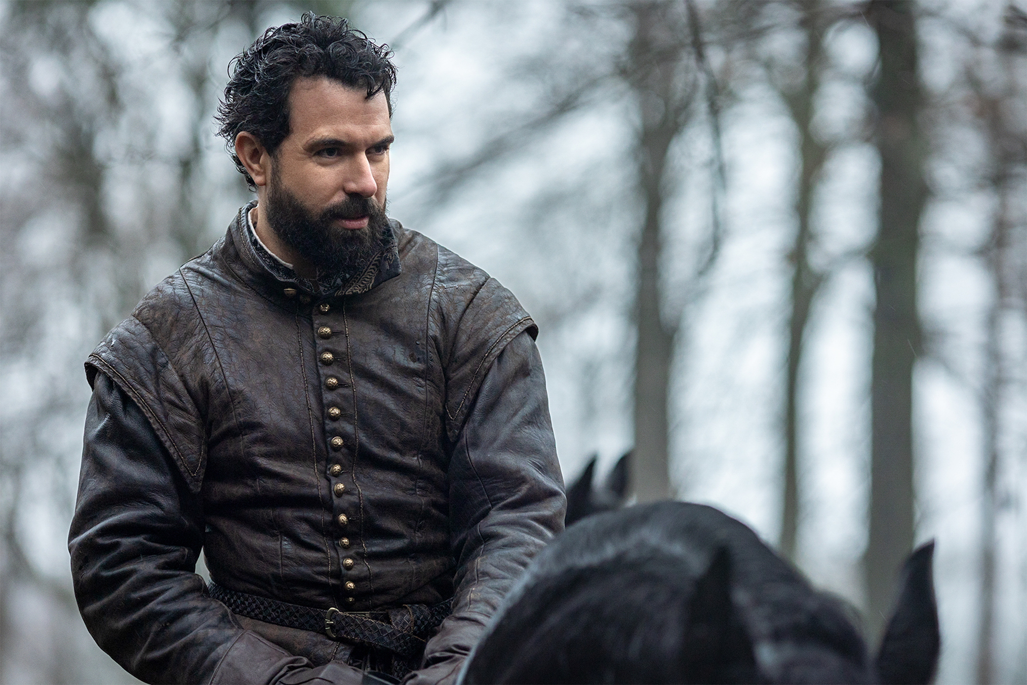 Tom Cullen as Thomas Seymour in Becoming Elizabeth