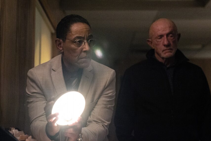 Better Call Saul Season 6 Jonathan Banks and Giancarlo Esposito 