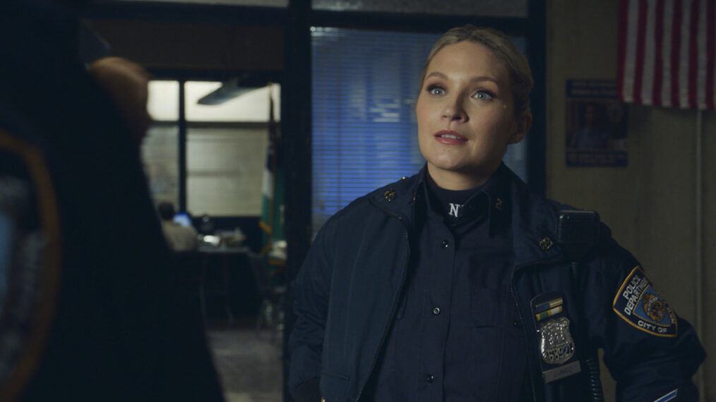 Vanessa Ray as Officer Eddie Janko in Blue Bloods