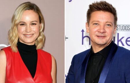 Brie Larson and Jeremy Renner