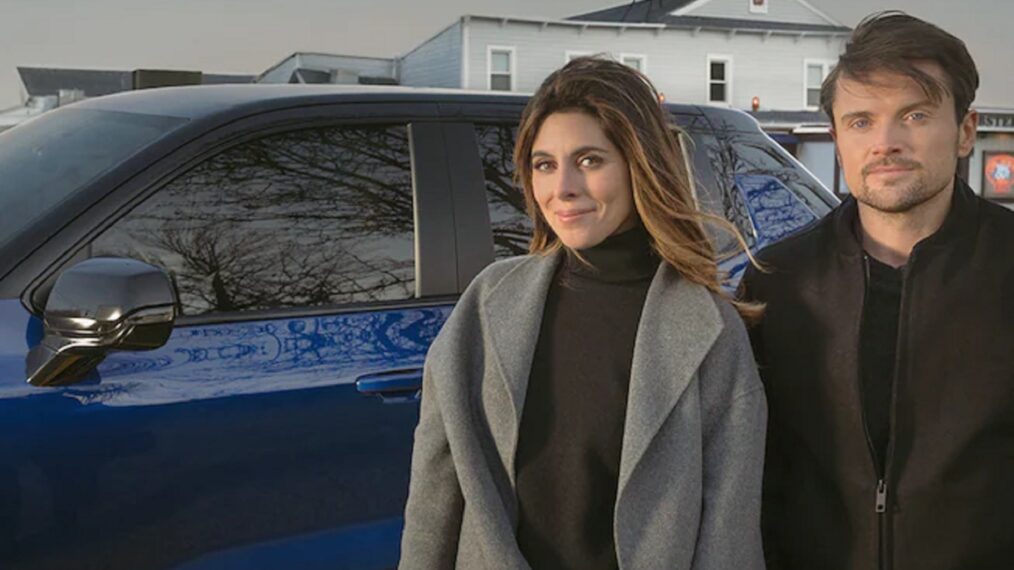 Chevy Silverado Super Bowl ad Jamie-Lynn Sigler and Robert Iler