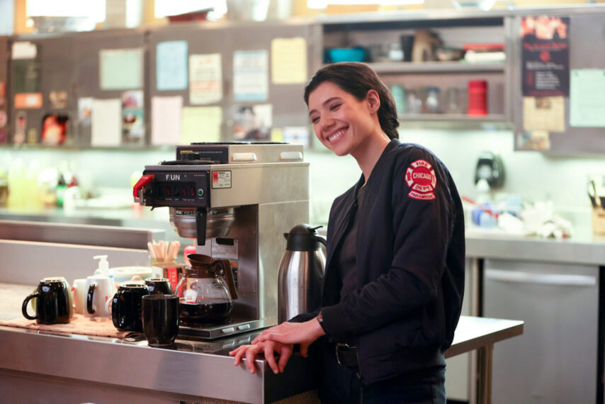 Hanako Greensmith as Violet in Chicago Fire