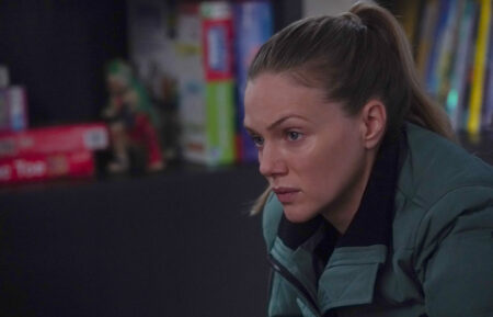 Tracy Spiridakos as Hailey Upton in Chicago PD