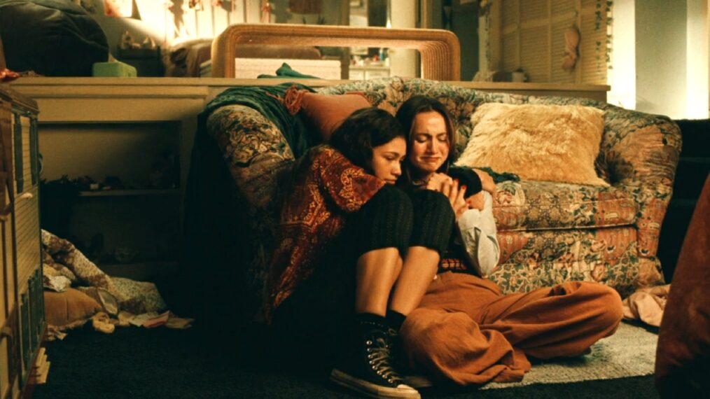 Zendaya and Maude Apatow in Euphoria Season 2