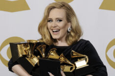 Adele at the 2012 Grammys