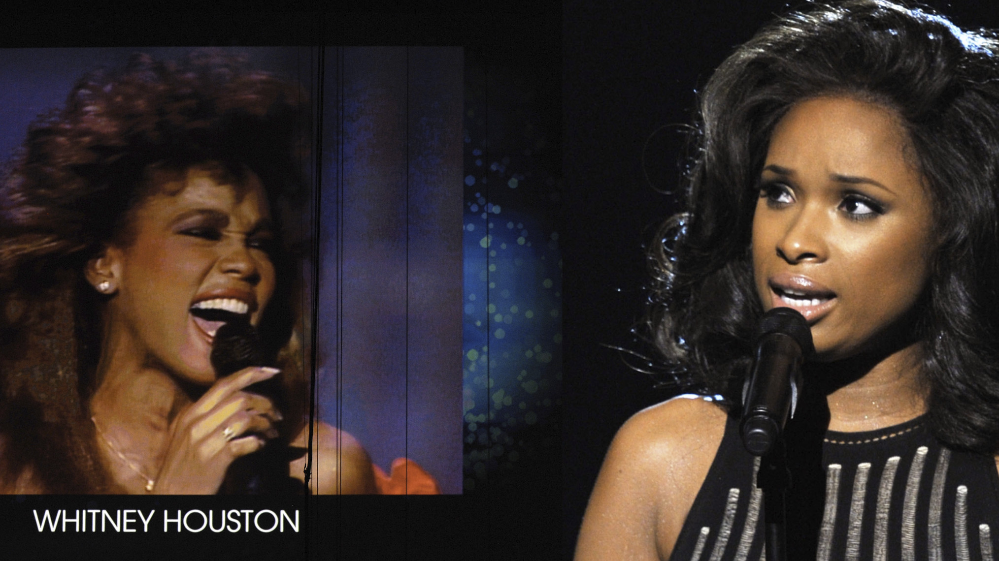 Grammys 2012 Whitney Houston Jennifer Hudson
