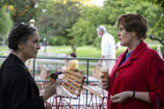 Bebe Neuwirth as Avis and Sarah Lancashire as Julia in Julia