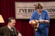 Jefferson Mays and Sarah Lancashire in Julia