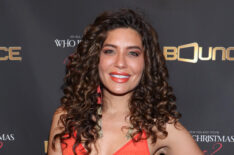 Juliana Harkavy attends a private screening of 'Who is Christmas Eve?'