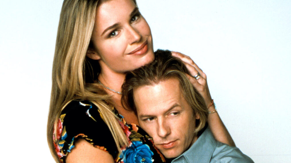 Just Shoot Me! - Rebecca Romijn and David Spade