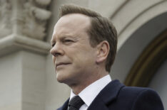 Kiefer Sutherland as President Tom Kirkman in Designated Survivor