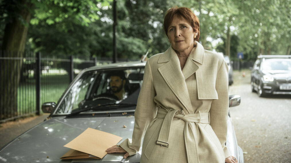 Fiona Shaw as Carolyn Martens in Killing Eve